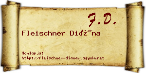 Fleischner Diána névjegykártya