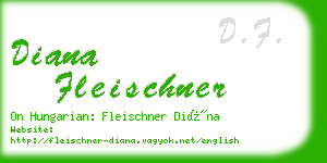 diana fleischner business card